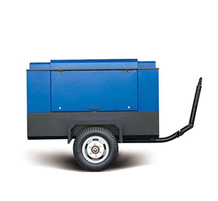 Bolet electric mobile screw air compressor